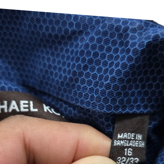 Camisa Michael Kors Grande L Azul Figuras
