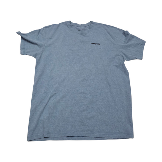 Playera Regular Fit Patagonia Grande L Azul