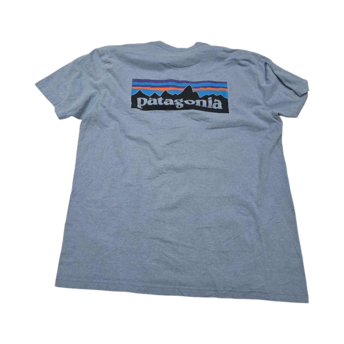 Playera Regular Fit Patagonia Grande L Azul