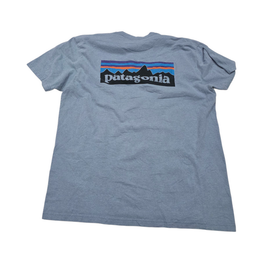 Playera Regular Fit Patagonia Grande L Azul