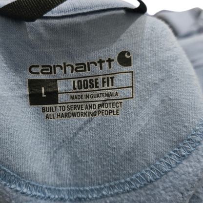 Sudadera Loose Fit Carhartt Grande L Azul Claro