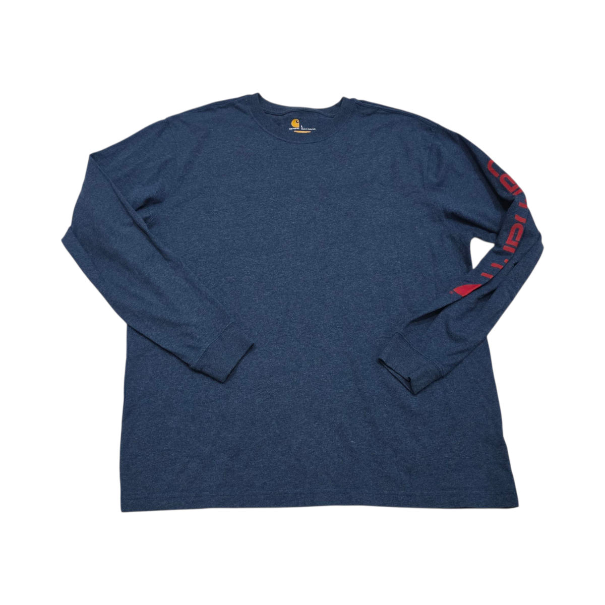 Playera Manga Larga Carhartt Grande L Azul