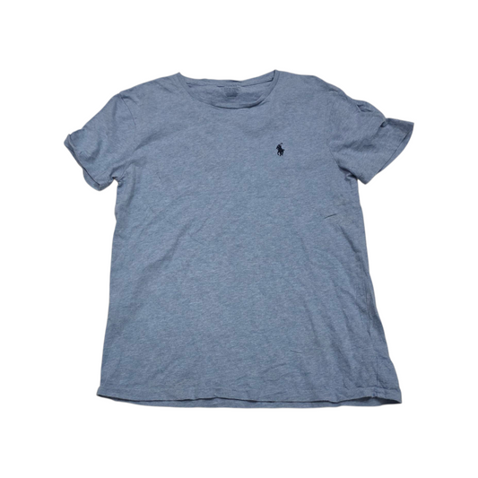 Playera Ralph Lauren S Azul Claro Pony Azul Custom Slimfit