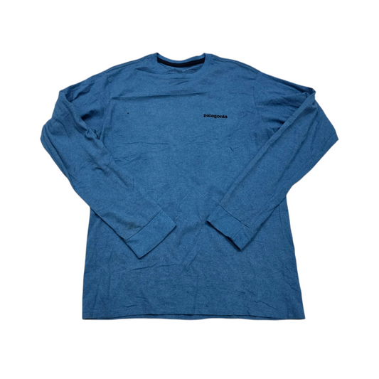 Playera Manga Larga Patagonia Xchico Xs Azul