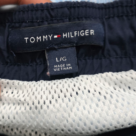 Short Tommy Hilfiger Grande L Azul Lineas