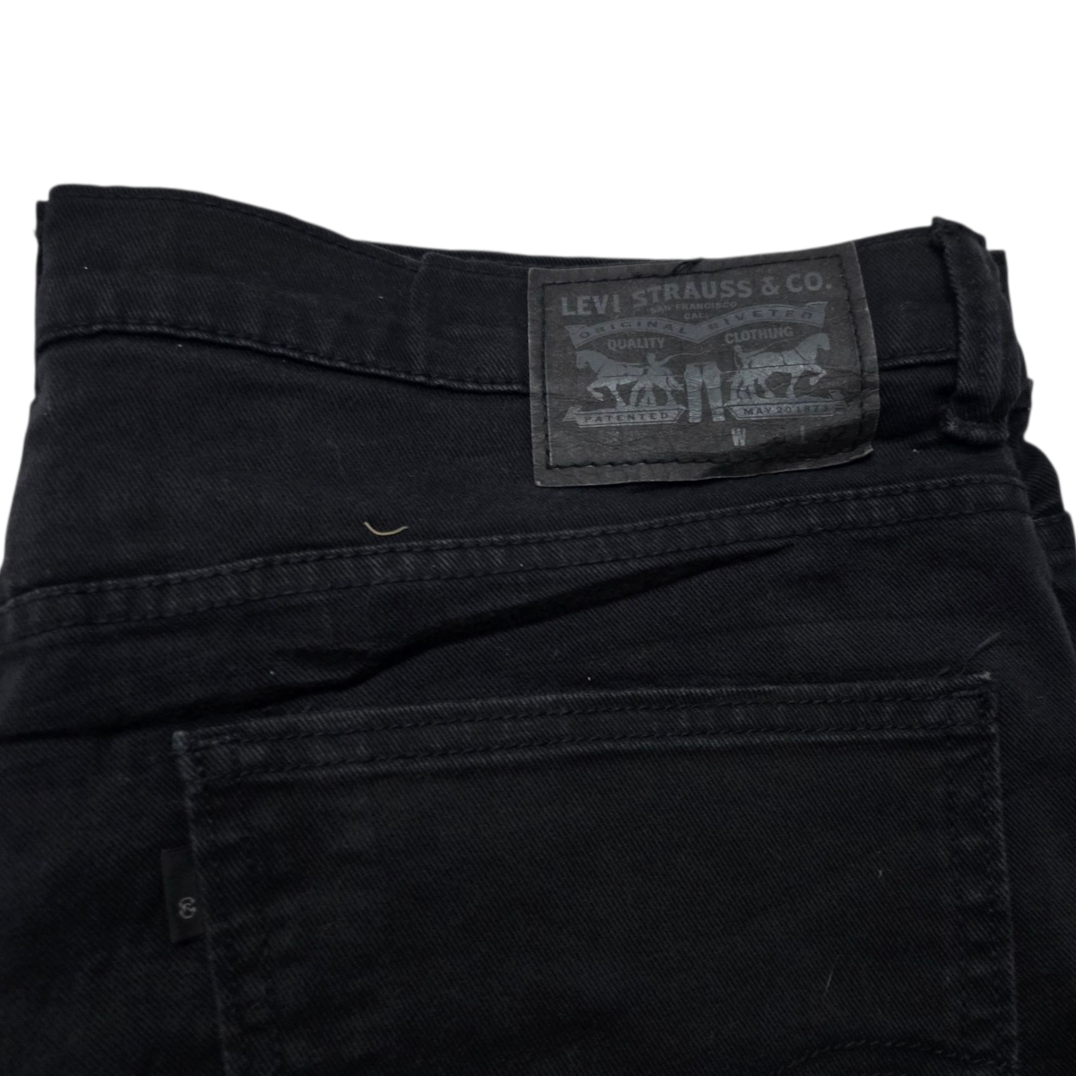 Pantalon Recto Levis 513 36 X32 Negro