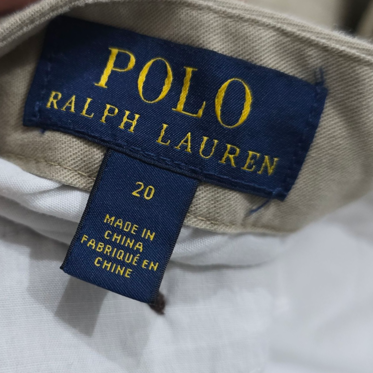 Pantalon Ralph Lauren Adolescent 20 Años Café