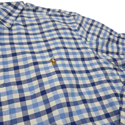 Camisa Classic Fit Ralph Lauren Talla Xxl Cuadros Azul