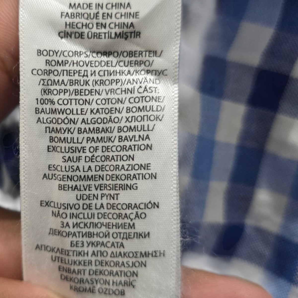 Camisa Classic Fit Ralph Lauren Talla Xxl Cuadros Azul