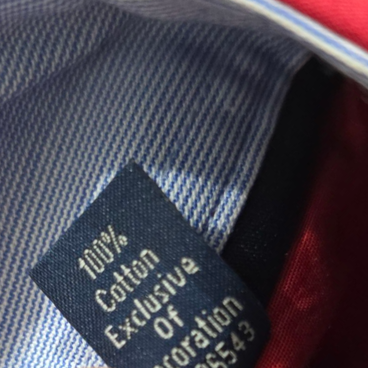 Camisa Tommy Hilfiger Grande L 16 1/2 Rojo