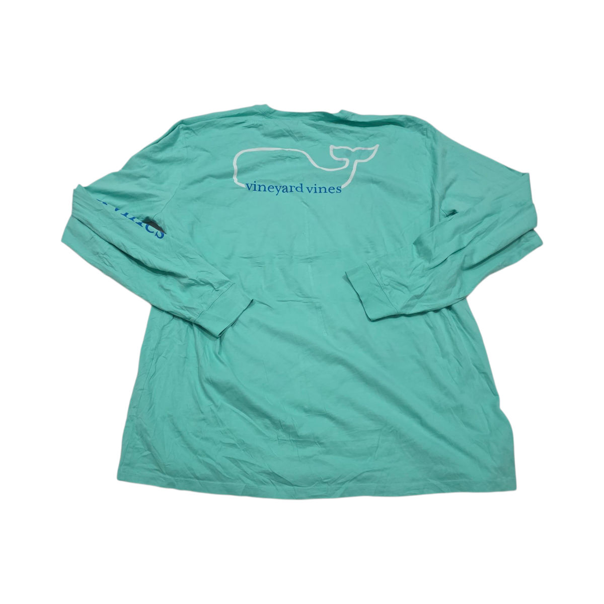 Playera Manga Larga Vineyard Vines Xgrande Xl Verde Menta
