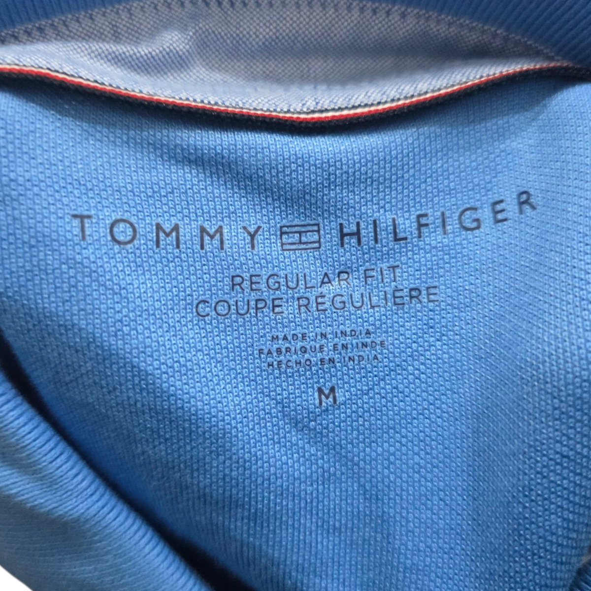 Playera Polo Tommy Hilfiger Mediana M Azul