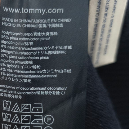 Sueter Tommy Hilfiger Chico S Azul