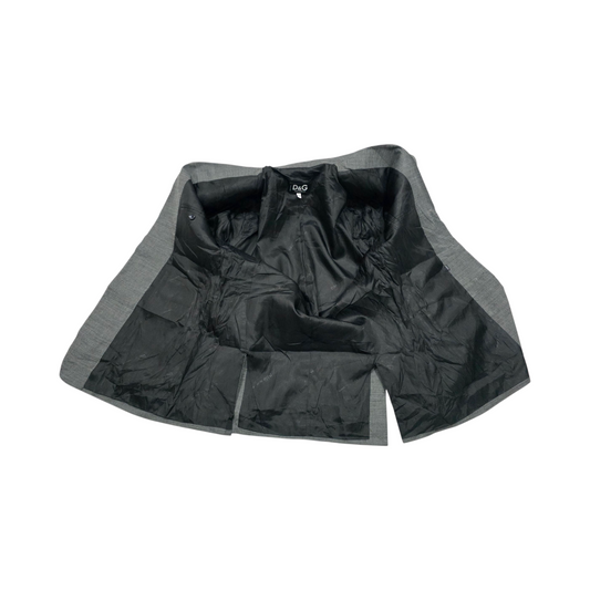 Saco Dolce Gabanna 38/52 Gris Vintage