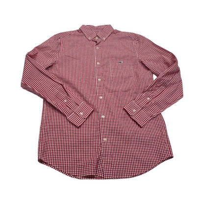 Camisa Vineyard Vines Mediana M Cuadros Rojo