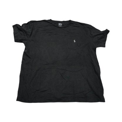 Playera Ralph Lauren Grande L Gris Deslavado Pony Gris Bolsa