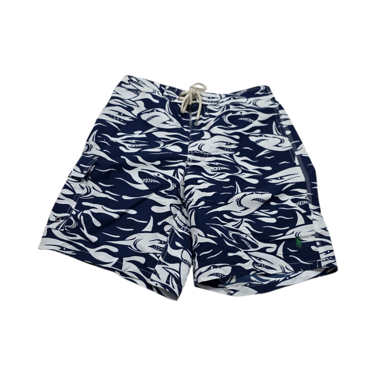 Short Bañador Ralph Lauren Chico S Tiburones Azul