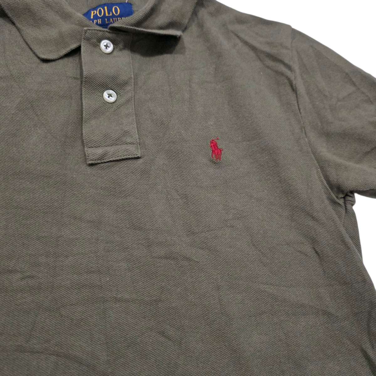 Playera Polo Ralph Lauren Mediana 10-12 Adolescente Verde