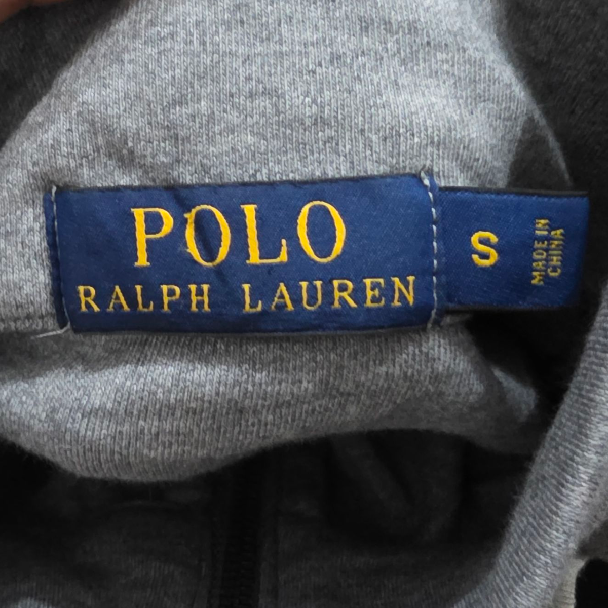 Sueter Ralph Lauren Chico S Gris Pony Azul