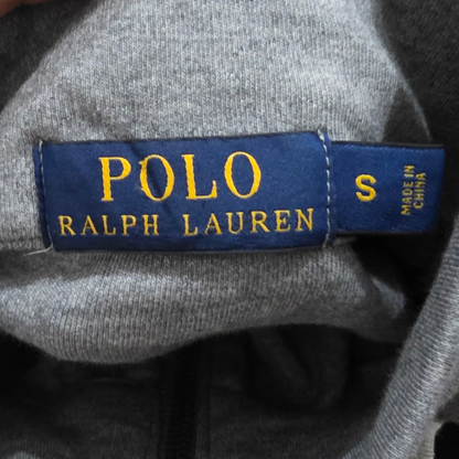 Sueter Ralph Lauren Chico S Gris Pony Azul