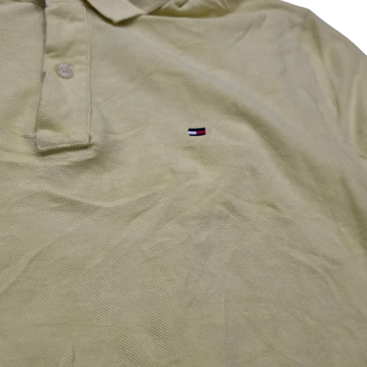 Playera Polo Tommy Hilfiger Mediana M Amarilo