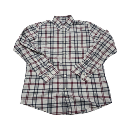 Camisas Brooks Brothers Mediana M Cuadro Blanco Vino