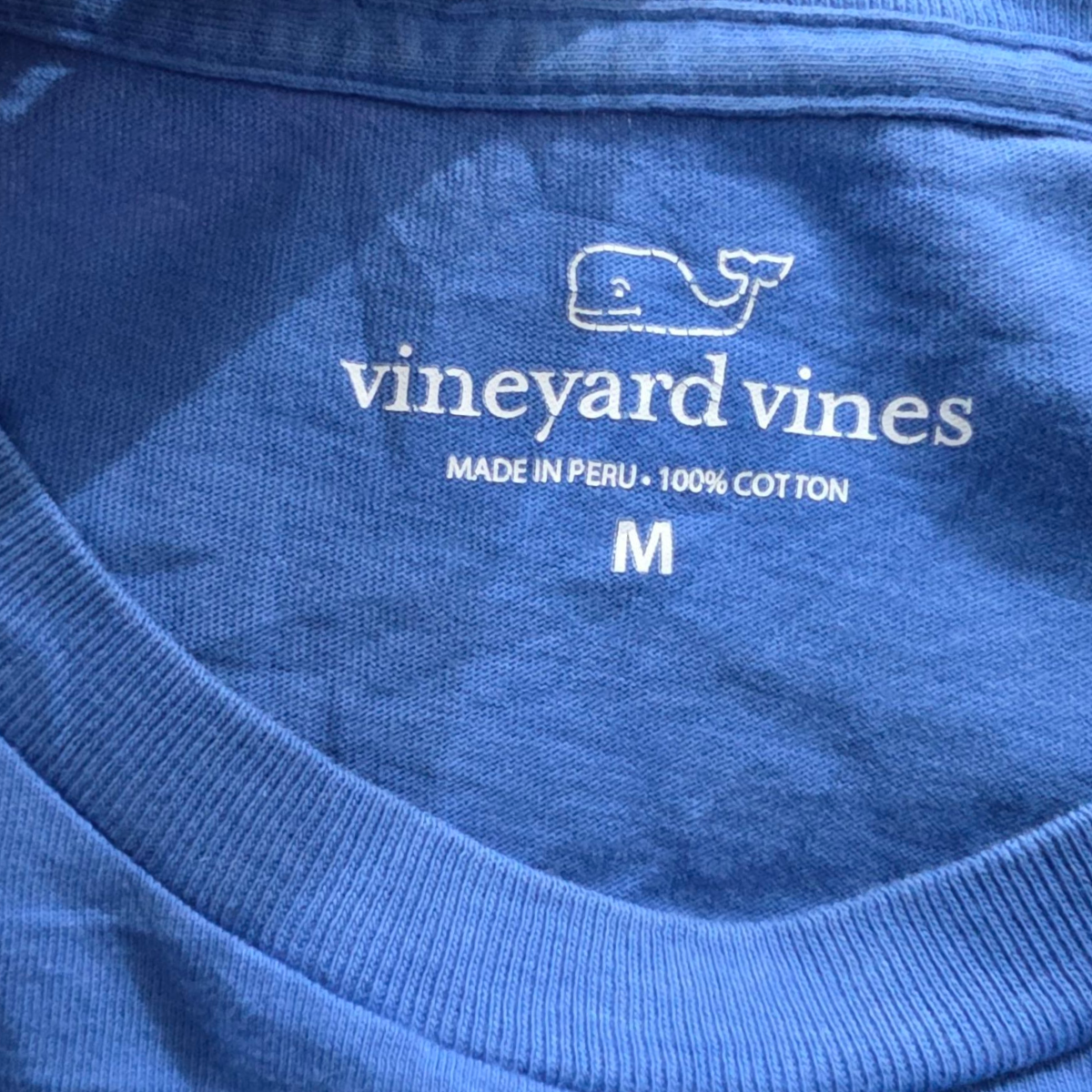 Playera Manga Larga Vineyard Vines Mediana M Azul