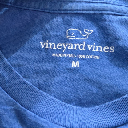 Playera Manga Larga Vineyard Vines Mediana M Azul