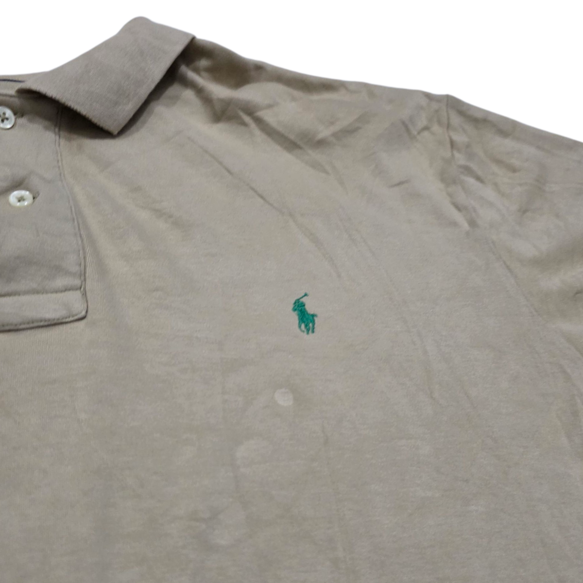 Playera Polo Ralph Lauren Grande L Cafe Pony Verde