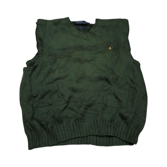 Chaleco Ralph Lauren Xgrande Xl Verde Pony Cafe