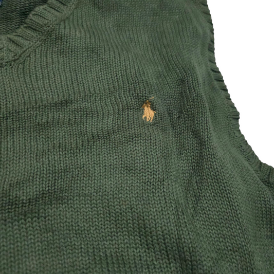 Chaleco Ralph Lauren Xgrande Xl Verde Pony Cafe