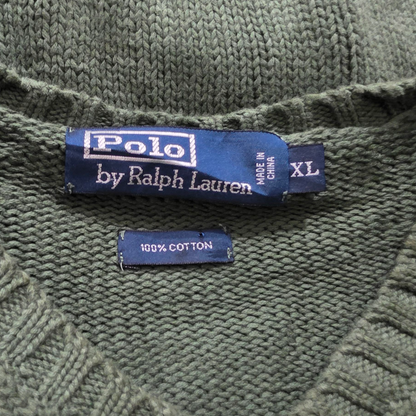 Chaleco Ralph Lauren Xgrande Xl Verde Pony Cafe