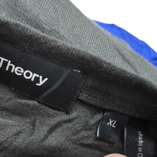 Playera Manga Larga Theory Xgrande Xl Verde