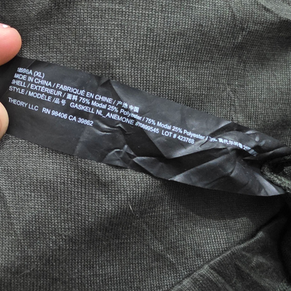 Playera Manga Larga Theory Xgrande Xl Verde