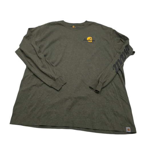 Playera Manga Larga Carhartt 3xl Verde