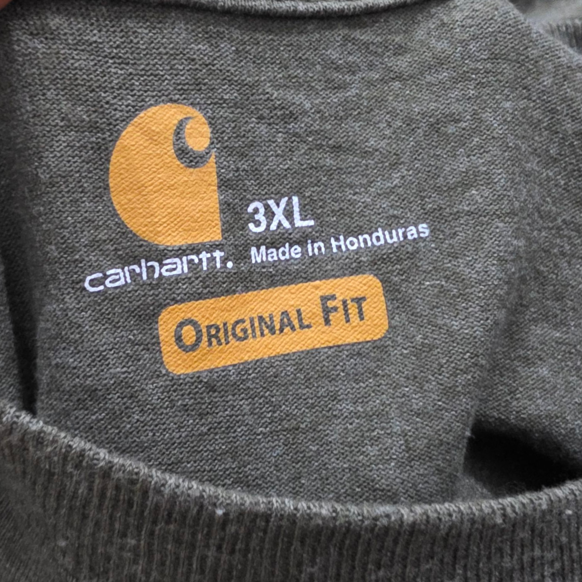 Playera Manga Larga Carhartt 3xl Verde