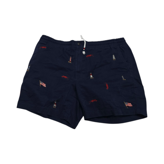 Bermuda Ralph Lauren Xgrande Xl Azul Figuras