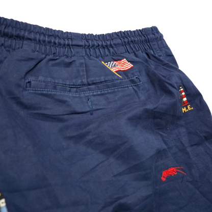 Bermuda Ralph Lauren Xgrande Xl Azul Figuras