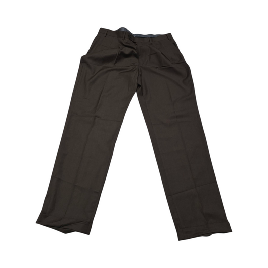 Pantalon Vestir Recto Ralph Lauren 36x32 Cafe