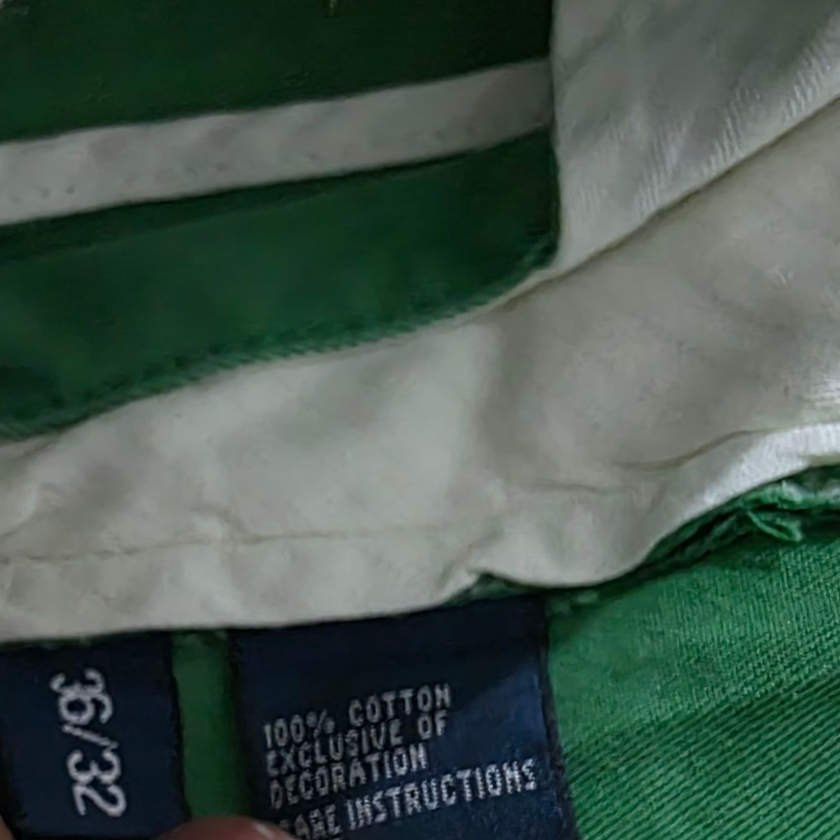 Pantalon Ralph Lauren 36x32 Verde Figuras