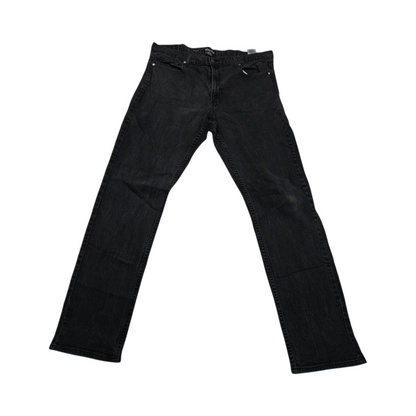 Pantalon Tailored Fit Michael Kors 36x32 Negro Deslavado