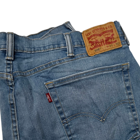 Pantalon Recto Levis 505 40 X 30 Azul