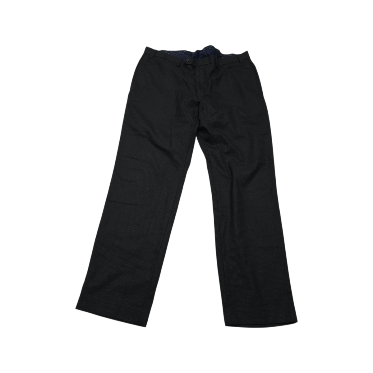 Pantalon Recto Ralph Lauren 36x30 Gris Oscuro