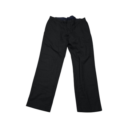 Pantalon Recto Ralph Lauren 36x30 Gris Oscuro