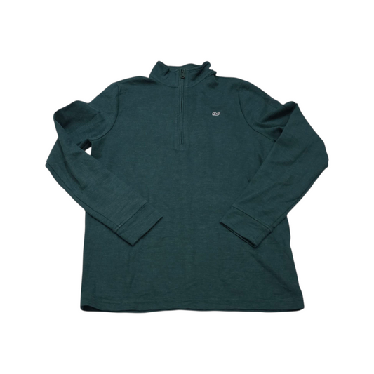 Sudadera Vineyard Vines Xl 18 Verde Adolescente