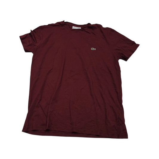 Playera Lacoste Mediana M Fr 4 Vino