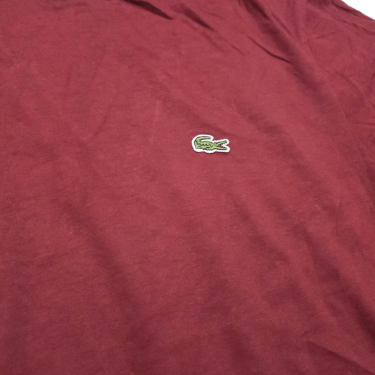 Playera Lacoste Mediana M Fr 4 Vino