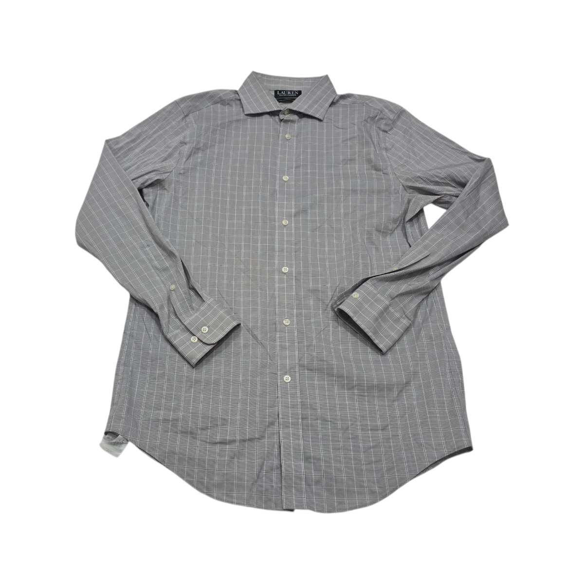 Camisa Ralph Lauren Mediana M Cuadro Gris