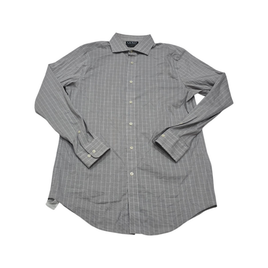 Camisa Ralph Lauren Mediana M Cuadro Gris