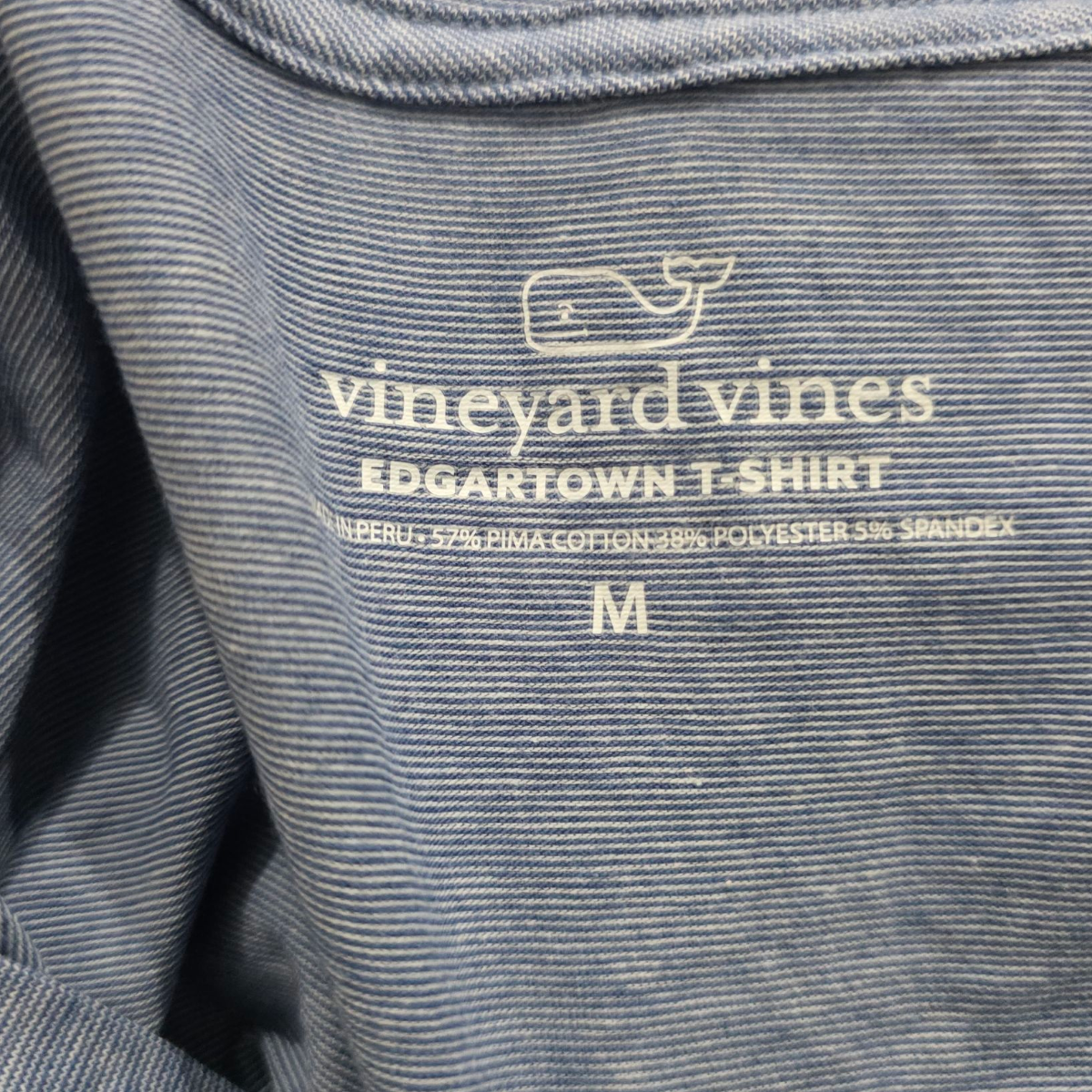 Playera Con Gorro Manga Larga Vineyard Vines Mediana M Azul